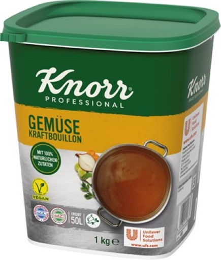 KNORR GEMÜSE KRAFTBOUILLON (135) 1KG EIMER Art-Nr. 468 Knorr Gemüse Kraftbouillon 1 kg