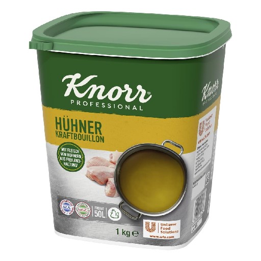 KNORR HÜHNER KRAFTBOUILLON (135) 1KG EIMER Art-Nr. 479 Knorr Hühner Kraftbouillon 1 kg