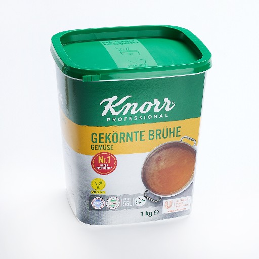 KNORR GEKÖRNTE BRÜHE 1 KG EIMER Art-Nr. 486 Knorr Gekörnte Brühe 1 Kg