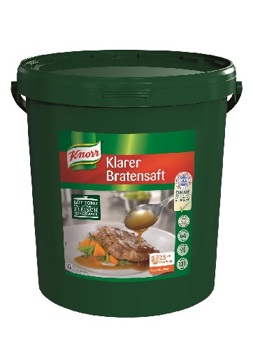 KNORR KLARER BRATENSAFT INSTANT 12,5 KG EIMER Art-Nr. 664 Knorr Klarer Bratensaft Instant 12,5 kg