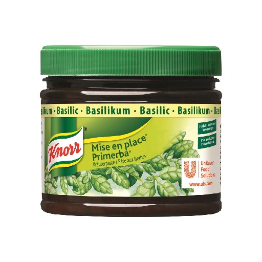 KNORR PRIMERBA BASILIKUM 340G GLAS Art-Nr. 722 Knorr Primerba Basilikum 340g