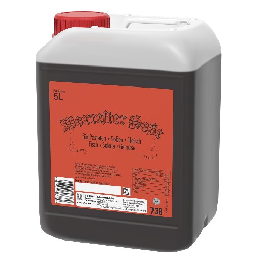 KNORR WORCHESTER SOßE (135) 5L KANISTER Art-Nr. 738 Knorr Worchester Soße 5 l