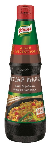 KNORR WÜRZSAUCE KETJAP MANIS (135) 1L FLASCHE Art-Nr.97948 Knorr Würzsauce Ketjap Manis 1 l