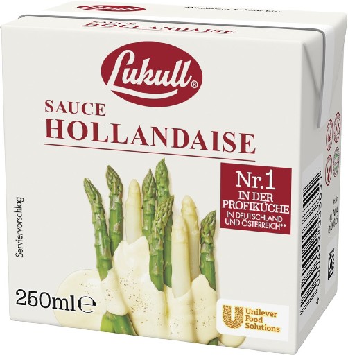 LUKULL SAUCE HOLLANDAISE 250ML TETRA Art-Nr. 7404 Lukull Sauce Hollandaise 250ml