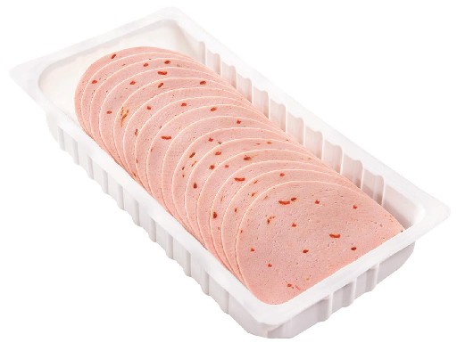 *FW* MORTADELLA PAPRIKA (33) 500G Mortadella Paprika geschnitten 500g
