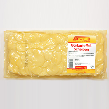 FRIWEIKA BRATKARTOFFELSCHEIBEN NATURELLE 6 MM 2 KG Friweika Bratkartoffelscheiben naturelle 6mm 2kg