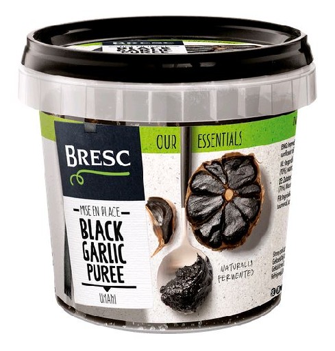 BRESC SCHWARZES KNOBLAUCHPÜREE 325G Vegan Bresc Schwarzes Knoblauchpüree 325g