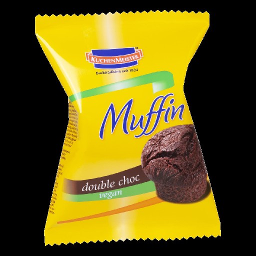 Muffin Double Choc Vegan 12x75g
