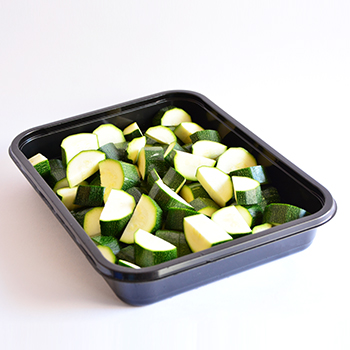 ZUCCHINI HALBE SCHEIBEN 20 MM (72) 1 KG Zucchini halbe Scheiben 20mm 1kg