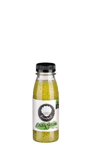GRANDMADE EASY GREEN (538) 6X250ML KARTON 100% frisch gepresster Apfelsaft & Kiwipüree Grandmade Easy Green 6x250ml Karton