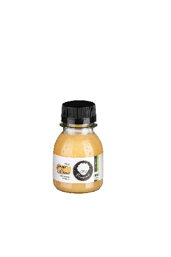 GRANDMADE GINGER VOLCANA  (538) 12X60ML KARTON 100% frisch gepresster Apfel-Zitronensaft mit Ingwersaft aus biologischem Anbau Grandmade Ginger Volcana 12x60ml
