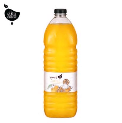 ELKA ORANGE FRISCH GEPRESST (538) 3,05L FLASCHE 100% frisch gepresster Orangensaft mit Fruchtfleisch Orangensaft frisch gepresst 3,05l