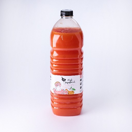 ELKA PINK GRAPEFRUIT FRISCH GEPRESST (538) 3,05L FLASCHE 100% frisch gepresster Pink Grapefruitsaft mit Fruchtfleisch Pink Grapefruitsaft frisch gepresst 3,05 L