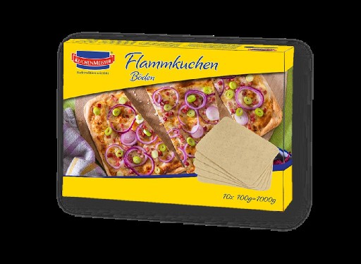 Flammkuchen Boden vorgebacken 1/2 GN 10 x 100g