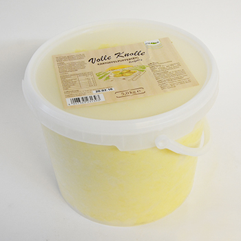 5KG REIBEKUCHENTEIG VOLLE KNOLLE FERTIG (229)  Reibekuchenteig Volle Knolle fertig 5,0kg