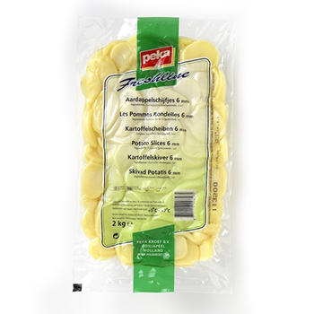 PEKA !! SCHEIBEN !! (301) 2,0KG BEUTEL ORANGE Peka Kartoffelscheiben 2kg