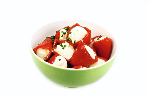*WF* AP KLEINE FLORINI GEFÜLLT M. KÄSE (33)1KG - Antipasti kleine Florini gefüllt m. Käse 1kg