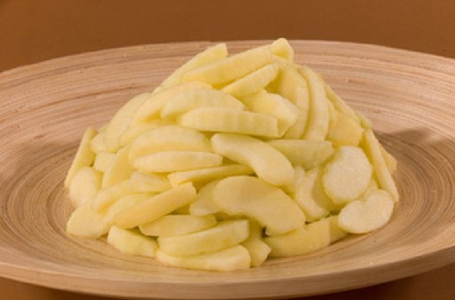APFEL GEZWÖLFTELT GESCHÄLT(72) 1,0  KG Apfel geschält gezwölftelt 1kg