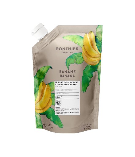 FRUCHTPÜREE BANANE 1L Ponthier Fruchtpüree Banane 1l