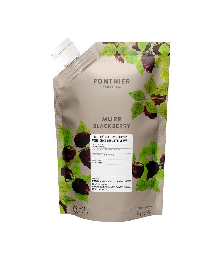 FRUCHTPÜREE BROMBEERE 1L  Ponthier Fruchtpüree Brombeer 1l
