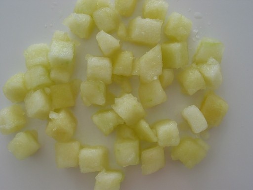 APFEL WÜRFEL MITTEL  5MM (72) 1,0 KG Apfel Würfel mittel 5mm 1kg