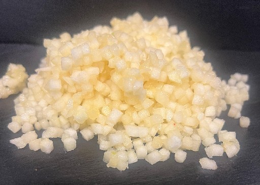 BIRNEN  WÜRFEL 5 MM OHNE SCHALE (72) 5 KG Birnen Würfel 5mm ohne Schale 5kg