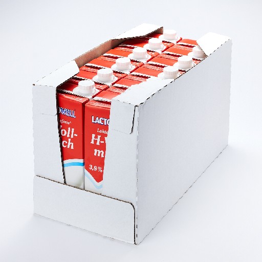 H-MILCH 3,5% LAKTOSEFREI LACTOWELL 12 x 1 LITER H-Milch 3,5% laktosefrei 12x1l
