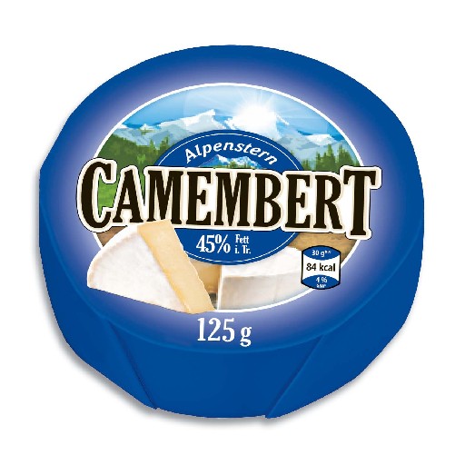 CAMEMBERT 45% ALPENSTERN 12X125G Camembert 45% Alpenstern 12x125g