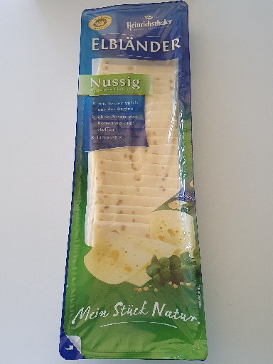 ELBLÄNDER 45% SCHEIBEN NUSSIG 25X20G PACKUNG Elbländer 45% Scheiben Nussig 25x20g