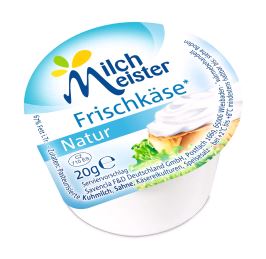 MILCHMEISTER FRISCHKÄSE NATUR 67% 60x20G Milchmeister Frischkäse Natur 67% 60x20g