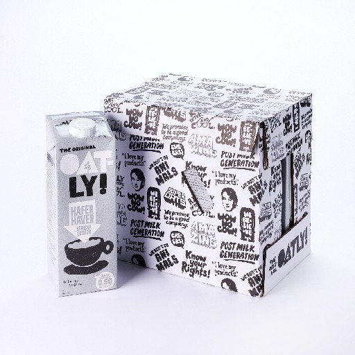 OATLY HAFERDRINK BARISTA EDIT (340) 6X1L KARTON Oatly Haferdrink Barista Edit 6x1L