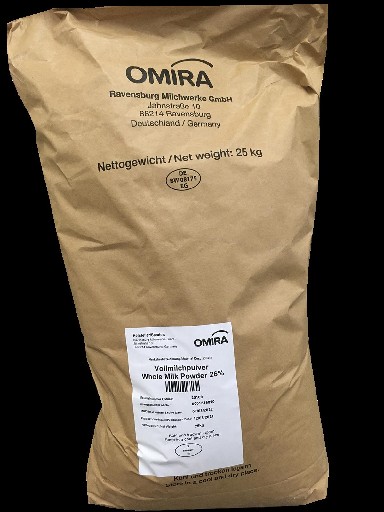 Omira Vollmilchpulver 26% 25kg
