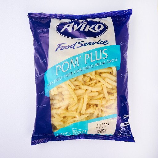 AVIKO POMMES 10MM 2 X 5KG KARTON BLAU Aviko Pommes 10mm 2x5kg