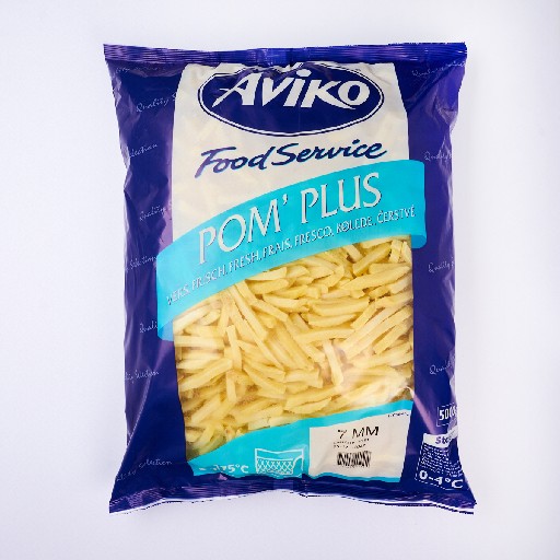 AVIKO POMMES PLUS 7mm 2x5.0KG ROT Aviko Pommes 7mm 2x5kg