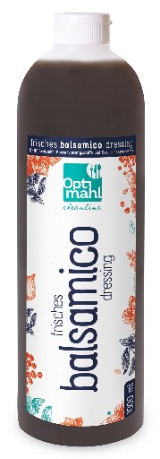 OPTIMAHL BALSAMICO DRESSING (244)  1 L FLASCHE Optimahl Balsamico Dressing 1l Flasche