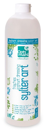 OPTIMAHL JOGHURT DRESSING SYLTER ART (244) 1 L FLASCHE Optimahl Joghurt Dressing Sylter Art 1l