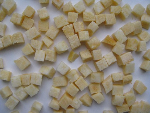 STECKRÜBEN WÜRFEL 20X20MM (72) 2,5 KG Steckrüben Würfel 20x20mm 2,5kg