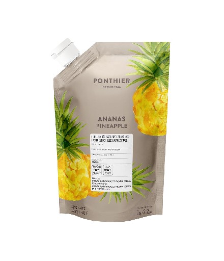 FRUCHTPÜREE ANANAS 1l Ponthier Fruchtpüree Ananas 1l