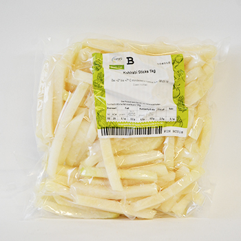 KOHLRABI STICKS (33) 1,0KG  Kohlrabi Sticks 1kg