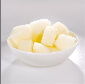 HONIGMELONE WÜRFEL 20 MM (72)  2KG Honigmelonen Würfel 20mm 2kg
