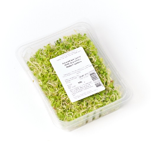 RETTICHSPROSSEN 100G SCHALE Rettichsprossen 100g