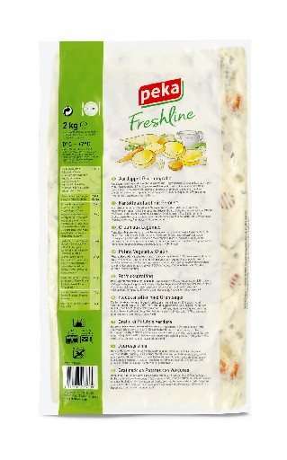 PEKA KARTOFFELAUFLAUF MIT GEMÜSE 6 x 2 KILO KARTON Peka Kartoffelauflauf mit Gemüse 6 x 2 Kilo Karton