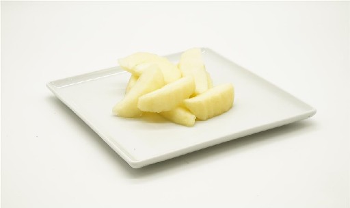 APFEL GESCHÄLT GEVIERTELT (72) 2,5 KG Apfel geschält geviertelt 2,5kg