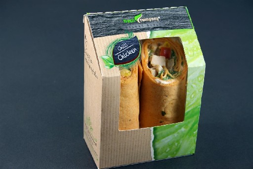 WRAP SWEET CHILI CHICKEN 2ER PAKET (247) 6 X 190G Wrap, Mayonnaise, Hähnchen, Asia Sauce, Chinakohl, Mais, Lauchzwiebeln  Wrap 2er Sweet Chili Chicken 6x190g