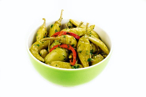 *WF* AP PEPERONI PIKANT IN Öl (33 )1KG Antipasti Peperoni pikant in Öl 1kg