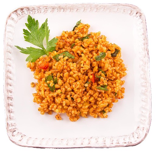 ULTRA FRISCHE NAPURO ROTER BULGURSALAT (355) 1,0 KG SCHALE - Ultra Frische Napuro roter Bulgursalat 1kg Schale