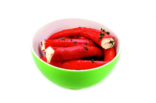 VB *WF* AP PAPRIKA GEFÜLLT KÄSE (33) "LOMBARDI"1,2KG - Antipasti Paprika gefüllt mit Käse "Lombardi" 1,2kg