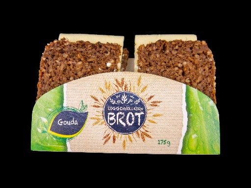 *WS* ROGGENVOLLKORNBROT 2ER KÄSE 10X180G (521) Roggenvollkornbrot, Margarine, Gouda Roggenvollkornbrote 2er Käse 10x180g