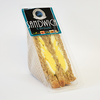 *WS* 4 X 135G TRAVELERS SANDWICH EI (521) Mehrkornbrot, Remoulade, Ei Travelers Sandwich Ei 4x135g