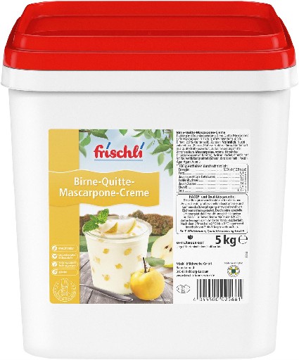 Frischli Birne-Quitte Mascarpone Creme 5,0 Kg